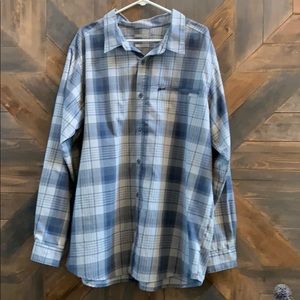 Men’s Columbia Omni-Wick Button Down Shirt - XXL